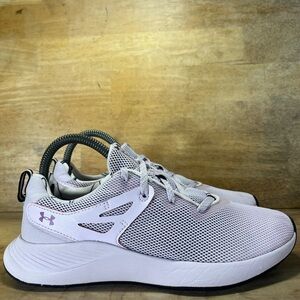 Under Armour Charged Breathe Trainer 2 Lux Womens Size 7.5 Running Shoes Purple